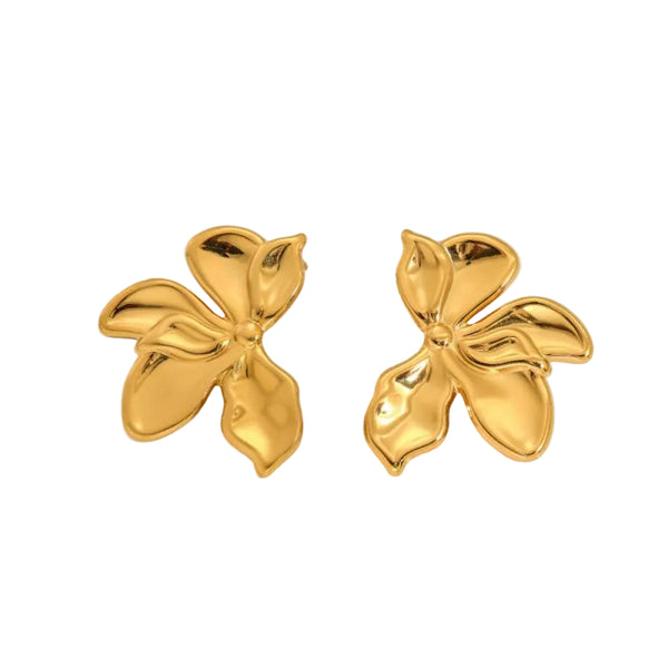 Aretes Flor perfil