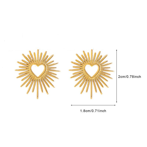 Aretes Solar Plata