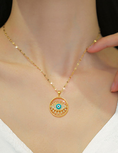 Collar Ojo Gold