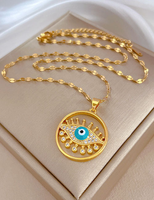 Collar Ojo Gold